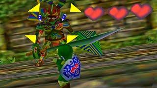 Speedrunning The First Boss! Majora's Mask 3 Heart Challenge Run