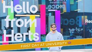 First day at University || University of Hertfordshire|| Campus Tour || Sep Intake 2024/25 ||UTW