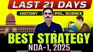 NDA Crack करने की Ultimate Strategy! | Political Science 21 Days Crash Course | NDA 2025 Special