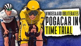 How Jonas Vingegaard DESTROYED Tadej Pogačar in Tour de France 2023