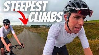 There are ONLY STEEP CLIMBS HERE! // VO2max Training Session