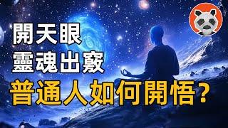 【靈性的實相】10分鐘告訴你，什麼是第三隻眼，星光體出遊，涅槃，開悟？【熊貓周周】