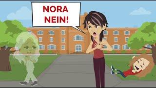 Deutsch Lernen | Nora ist ein GEIST...