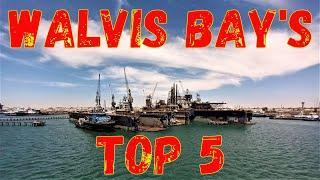 Top 5 attractions in Walvis Bay, Namibia, southern Africa