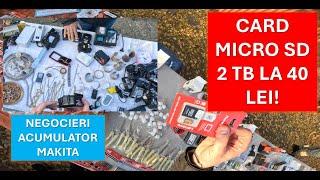 CARD 2 TB LA 40 LEI ȘI ACUMULATOR MAKITA 3Ah LA 70 LEI! (PARTEA A TREIA ÎN TALCIOC LA IAȘI - 10NOV)