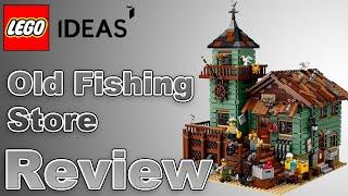 Speed Build & Review LEGO IDEAS Old Fishing Store | 21310