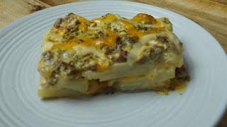 Ground Beef Potato Casserole