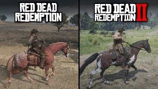 Red Dead Redemption 2 vs Red Dead Redemption | Direct Comparison