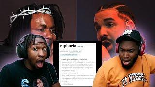 K-DOT WANTS WAR!! | Kendrick Lamar - Euphoria (DRAKE DISS) REACTION!!