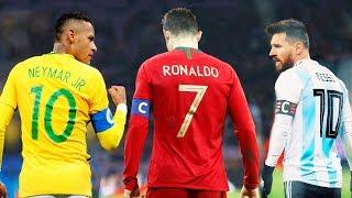 Neymar vs Cristiano Ronaldo vs Messi ● National Heros