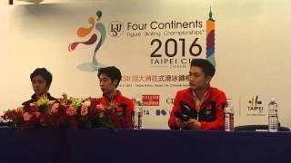 2016 0219 Yan Han 4CC Press conference after SP (Q&A3)