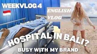 HOSPITAL IN BALI?!, WORKING ON MY BRAND, I LOVE THE NATURE IN BALI - Weekvlog #4 - Janine Freuling