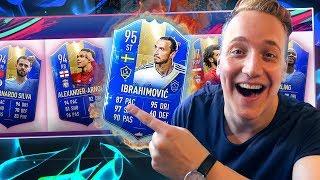 "TOTS-ZLATAN ÄR HELT OVERKLIG!!" | TEAM OF THE SEASON FUT DRAFT | FIFA 19