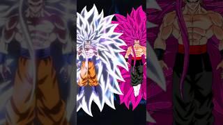 Who is Strongest Goku vs Goku black all forms to Infinity #goku #shorts