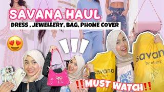 SAVANA by urbanic haul‼️ Pinteresty modest dress  haul , accessories, minimal girly #savanahaul