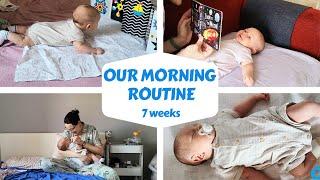 Newborn Baby Morning Routine| Realistic | First Time Mom | UK