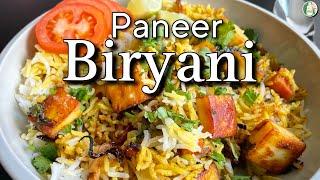 PANEER BIRYANI without Onion and Garlic - veg birayani without onion and garlic - Sattvik Kitchen
