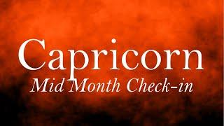 Capricorn Mid July 2024 - Someone needs to lean on you for advice. ️