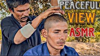 Ultimate Relaxation Peaceful ASMR Head Massage in Nature |ASMR In village | ASMRwithBrothers