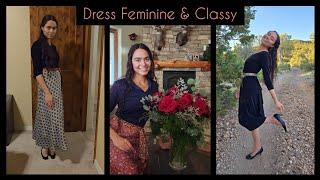 How to be feminine and attractive & dress elegantly️