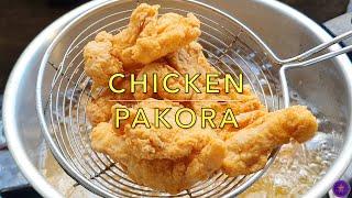 Crispy Chicken Pakora Recipe | Easy Chicken Snacks | Chicken Bytes