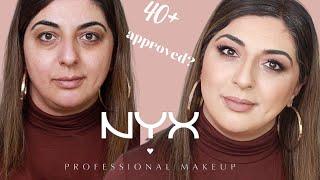 NYX Cosmtics- Full Matte Look / Drogerie Makeup Look für Frauen über 40 / Ist die Brand was für uns?