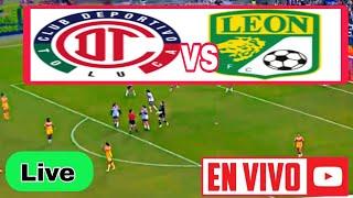 LEON VS TOLUCA WOMEN  EN VIVO  JORNADA 01 - LIGA MX FEMENIL Live Match Today  D NEWS SPORTS