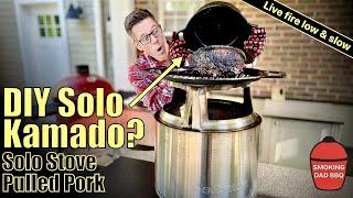 DIY Solo Stove KAMADO? I tried a smoking a Boston butt low & slow on our Solo Stove & this happened