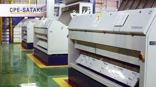 Satake - CPE Engineering Design Beautiful Turnkey Rice Milling Facility