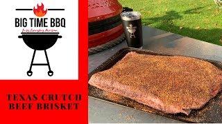 Texas Crutch Style Smoked Brisket