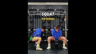 Different squat stances target different muscle groups
