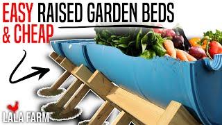 FAST and EASY Plastic Barrel Planter • Budget build for your garden