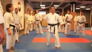 Seminar in Russia, Sensei Yamashiro Hirokuni 8th dan Uechi Ryu Karate Do / 11-12 June 2016
