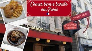 COMER BEM E BARATO EM PARIS: BOUILLON CHARTIER