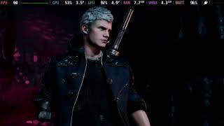 devil may cry 5 . gameplay . steam deck