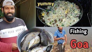 Goa fishing vlog  | Barramundi GT fishing  #fishing