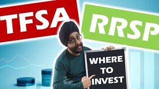 TFSA or RRSP - The Decision Tree for INVESTING in Canada 