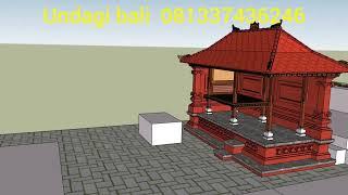 how to make a minimalist bale bali saka nem in a limited area according to the elbow of bali