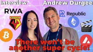 Crypto Mass Adoption is here. RWA tokenization. Memecoin fund? Republic Crypto Andrew Durgee.