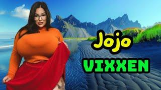 Jojo Vixxen :Glamorous Plus Size Curvy Fashion Model - Biography, Wiki, Lifestyle