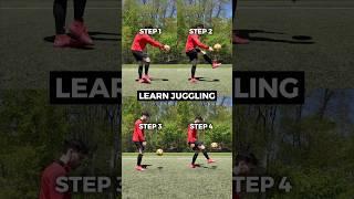 Learn Soccer Juggling in 4 Quick Steps