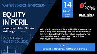 Equity in Peril: Panel 2 - Equitable Housing and Urban Planning