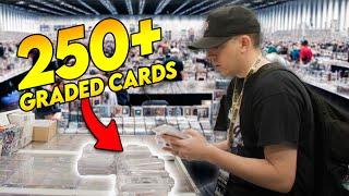 Spending $20,000 On GRADED CARDS At The Dallas Card Show  *250+ CARDS*