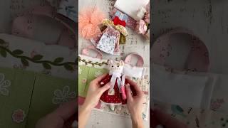 Cute cloth toy cat with clothes, gift for children