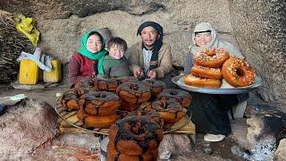 Traditional Afghan Village Bread Recipe | Authentic Cooking with Locals | village life Afghanistan