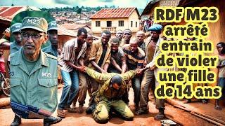 RDC: Un élément du RDF M23 arrêté au quartier Latin à Bukavu entrain de violer une fille de 14