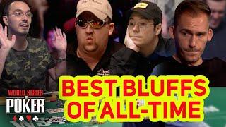 World Series of Poker Best Bluffs of All-Time [MEGA COMPILATION]