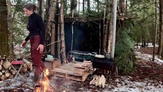 Winter Camping in Maine