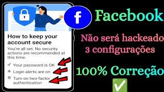 Como proteger sua conta do Facebook 2024 Farhan tech world