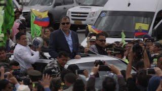 Correa se despide de Ecuador con reproches a sus sucesor